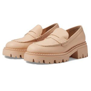 Free People Lyra Lug Sole Loafer in Cantaloupe Womens Size 9 NWOT